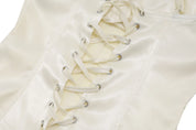 Ruched Satin Tank Set