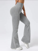 Women's High-Waist Bell Bottom Pants