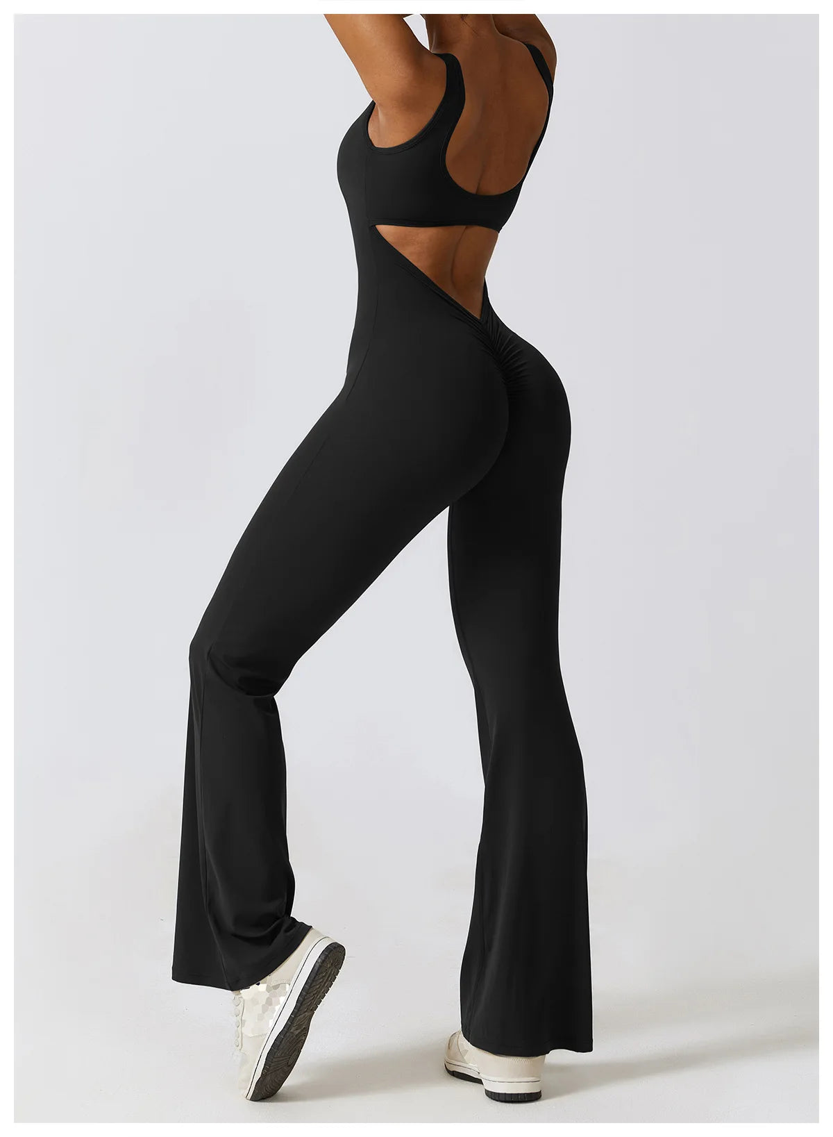 High-Stretch Yoga Romper