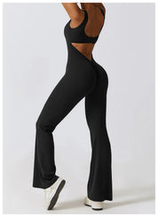 High-Stretch Yoga Romper