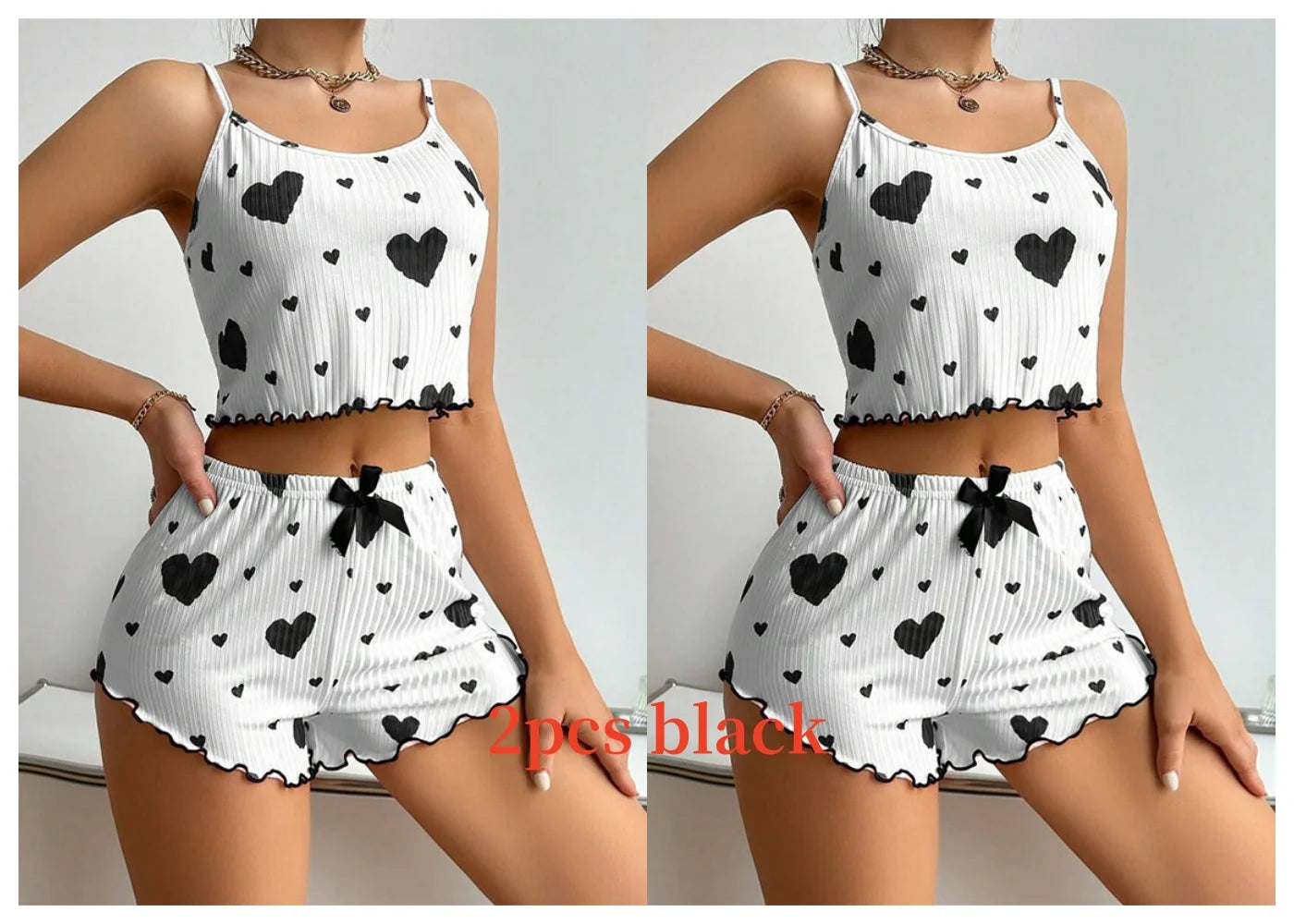 Love Printed Cami Set