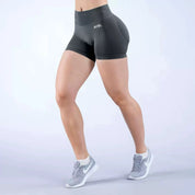 Fashion Enhance Seamless Halterneck Top Yoga Sports Bras Set Scrunch Bum Gym Shorts Women Workout Biker Stretch Fitness Leggings